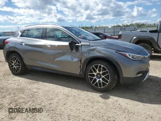 2017 Infiniti QX30 Premium with VIN SJKCH5CR4HA019019, listed as a Copart auction lot 63316445 with 83,712 mi miles and Salvage title. Bid and sale history available at DreamBid. Image 4.