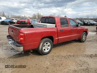 2007 Dodge Dakota SLT with VIN 1D7HW48J87S162047, listed as a Copart auction lot 51101885 with 115,438 mi miles and Salvage Title. Bid and sale history available at carsss.com. Image 3.