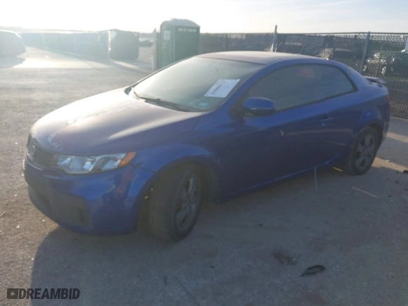 2012 Kia Forte Koup EX with VIN KNAFU6A21C5544061, listed as a IAAI auction lot 41808012 with 301683 miles. Bid and sale history available at carsss.com. Image 2.
