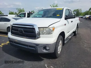 2011 Toyota Tundra with VIN 5TFUW5F10BX172780, listed as a IAAI auction lot 42621254 with 110,264 mi miles and . Bid and sale history available at DreamBid. Image 1.