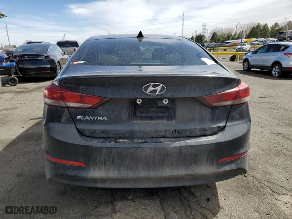 2018 Hyundai Elantra Value Edition with VIN KMHD84LF2JU522278, listed as a Copart auction lot 48690725 with 123,545 mi miles and Salvage Title. Bid and sale history available at carsss.com. Image 6.