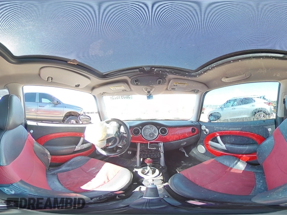 2005 MINI Hardtop S with VIN WMWRE33515TL10355, listed as a Copart auction lot 50391825 with 174,150 mi miles and Salvage title. Bid and sale history available at DreamBid. Image 14.