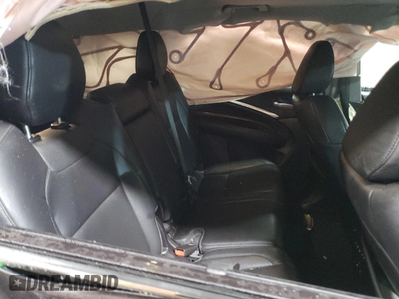 2014 Acura MDX Technology with VIN 5FRYD4H61EB028839, listed as a Copart auction lot 48285235 with 117,281 mi miles and Salvage title. Bid and sale history available at DreamBid. Image 10.