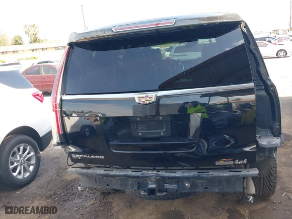 2017 Cadillac Escalade Luxury with VIN 1GYS4BKJ1HR201261, listed as a IAAI auction lot 41764863 with 125,101 mi miles. Bid and sale history available at carsss.com. Image 17.