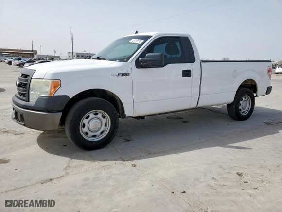 2014 Ford F-150 XL with VIN 1FTMF1CMXEKE72108, listed as a Copart auction lot 48419195 with 229,690 mi miles and Clean Title. Bid and sale history available at carsss.com. Image 1.