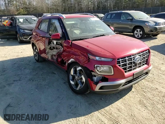 2023 Hyundai Venue SEL with VIN KMHRC8A34PU241077, listed as a Copart auction lot 45915435 with 45,840 mi miles and Salvage Title. Bid and sale history available at DreamBid. Image 12.