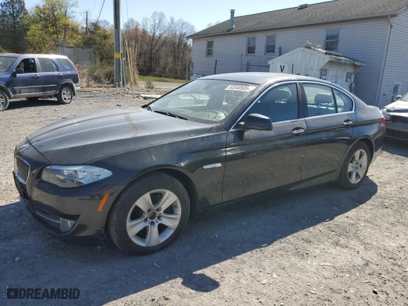 2013 BMW 5 Series 528i xDrive with VIN WBAXH5C50DD113275, listed as a Copart auction lot 53340505 with 128,872 mi miles and Clean Title. Bid and sale history available at carsss.com. Image 1.