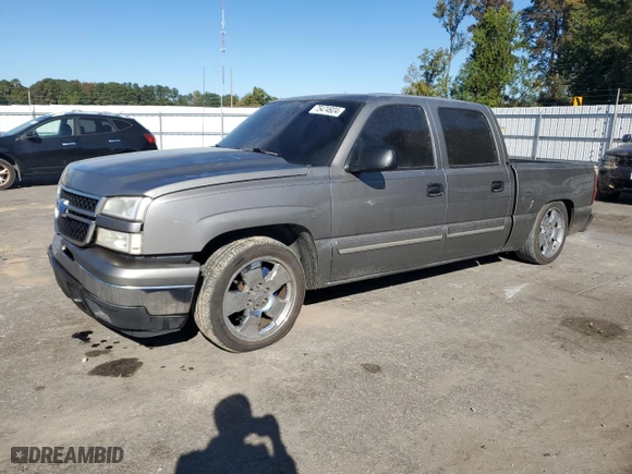 2007 Chevrolet Silverado 1500 Classic LS with VIN 2GCEC13VX71125936, listed as a Copart auction lot 75474924 with 0 mi miles and Salvage Title. Bid and sale history available at carsss.com. Image 1.