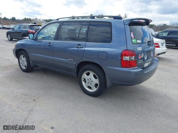 2006 Toyota Highlander w/3rd Row with VIN JTEEP21A160163829, listed as a IAAI auction lot 41889666 with 212,744 mi miles. Bid and sale history available at carsss.com. Image 3.