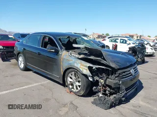 2016 Volkswagen Passat S with VIN 1VWAT7A39GC061897, listed as a IAAI auction lot 42562833 with Not provided miles and . Bid and sale history available at DreamBid. Image 1.