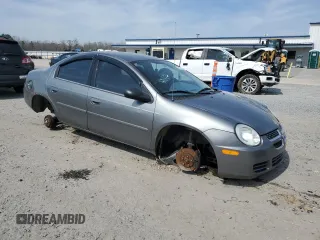 2005 Dodge Neon SXT with VIN 1B3ES56C65D260662, listed as a Copart auction lot 49780575 with 184,036 mi miles and Salvage Title. Bid and sale history available at DreamBid. Image 4.