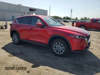 2023 Mazda CX-5 S Select with VIN JM3KFBBM2P0242664, listed as a Copart auction lot 55022895 with 14,129 mi miles and Salvage Title. Bid and sale history available at DreamBid. Image 4.