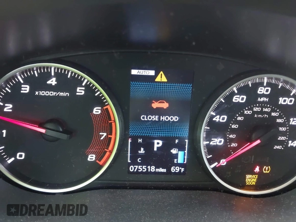 2020 Mitsubishi Eclipse Cross ES with VIN JA4AT3AA8LZ014629, listed as a IAAI auction lot 42192644 with 75,518 mi miles and . Bid and sale history available at DreamBid. Image 7.