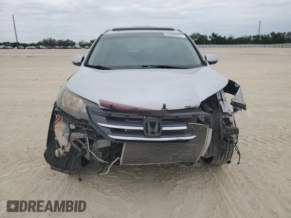 2012 Honda CR-V EX-L with VIN JHLRM3H76CC006955, listed as a Copart auction lot 53300325 with 128,403 mi miles and Salvage Title. Bid and sale history available at carsss.com. Image 5.