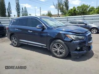 2019 Infiniti QX60 Pure z VIN 5N1DL0MN4KC511433, wystawiony jako Copart lot #55981635 z przebiegiem 71 703 mil mil oraz Szkoda całkowita • Salvage title. Historia ofert i sprzedaży dostępna na DreamBid. Obrazek 4.