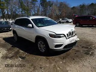 2020 Jeep Cherokee Latitude with VIN 1C4PJLCB5LD586413, listed as a Copart auction lot 45717675 with 138,476 mi miles and Salvage title. Bid and sale history available at DreamBid. Image 14.