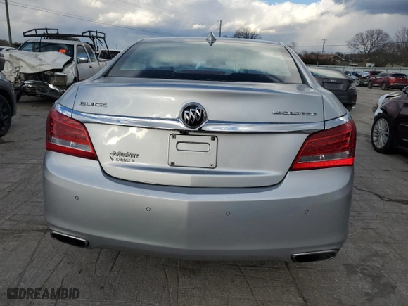 2016 Buick LaCrosse Leather with VIN 1G4GB5G39GF148625, listed as a Copart auction lot 84532284 with 60,064 mi miles and Salvage Title. Bid and sale history available at carsss.com. Image 6.