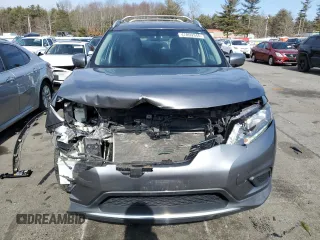 2016 Nissan Rogue S with VIN KNMAT2MV9GP609649, listed as a Copart auction lot 47899345 with 86,407 mi miles and Salvage Title. Bid and sale history available at carsss.com. Image 5.