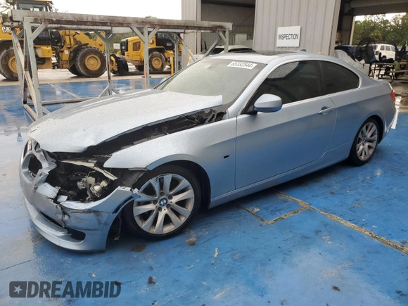 2013 BMW 3 Series 328i with VIN WBAKE3C54DE771778, listed as a Copart auction lot 65332544 with 103,945 mi miles and Salvage Title. Bid and sale history available at carsss.com. Image 1.