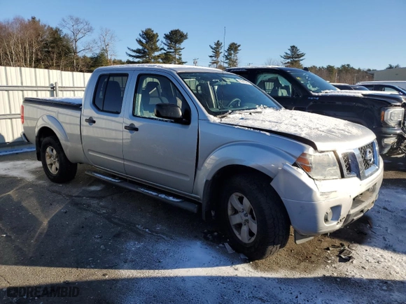 2012 Nissan Frontier SV with VIN 1N6AD0FV0CC462215, listed as a Copart auction lot 85945544 with 0 mi miles and Salvage Title. Bid and sale history available at carsss.com. Image 4.