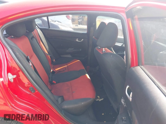 2014 Honda Civic Si with VIN 2HGFB6E55EH705800, listed as a IAAI auction lot 42470494 with 129,067 mi miles and . Bid and sale history available at DreamBid. Image 8.