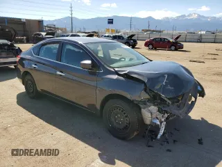 2014 Nissan Sentra SV with VIN 1N4AB7AP3EN855147, listed as a Copart auction lot 49116175 with 153,345 mi miles and Salvage Title. Bid and sale history available at DreamBid. Image 4.