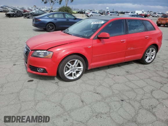 2011 Audi A3 Premium Plus with VIN WAUKEAFM0BA072076, listed as a Copart auction lot 48763045 with 159,392 mi miles and Clean title. Bid and sale history available at DreamBid. Image 1.