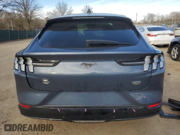 2021 Ford Mustang Mach-E California Route 1 with VIN 3FMTK2R75MMA42035, listed as a Copart auction lot 46399675 with 28,071 mi miles and Salvage Title. Bid and sale history available at DreamBid. Image 6.