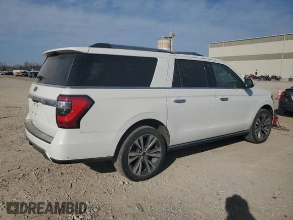2021 Ford Expedition Max Limited with VIN 1FMJK2AT6MEA06361, listed as a Copart auction lot 48896685 with 59,716 mi miles and Salvage Title. Bid and sale history available at DreamBid. Image 3.