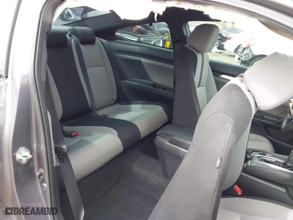 2017 Honda Civic Coupe LX with VIN 2HGFC4B53HH311772, listed as a IAAI auction lot 41896112 with 53,831 mi miles. Bid and sale history available at carsss.com. Image 8.