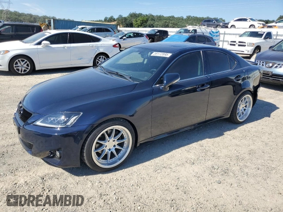 2011 Lexus IS 250 z VIN JTHBF5C29B5149755, wystawiony jako Copart lot #59172895 z przebiegiem 122 066 mil mil oraz Szkoda całkowita • Salvage title. Historia ofert i sprzedaży dostępna na DreamBid. Obrazek 1.
