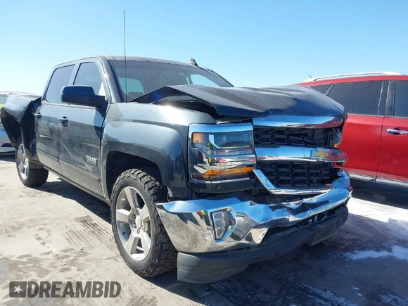 2017 Chevrolet Silverado 1500 LT with VIN 3GCPCREC2HG489005, listed as a IAAI auction lot 41756142 with 53,448 mi miles. Bid and sale history available at carsss.com. Image 1.