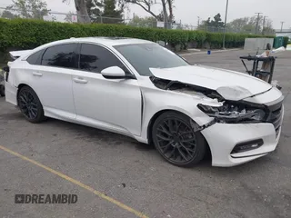 2019 Honda Accord Sport z VIN 1HGCV2F31KA015178, wystawiony jako IAAI lot #42020021 z przebiegiem 82 093 mil mil oraz . Historia ofert i sprzedaży dostępna na DreamBid. Obrazek 1.