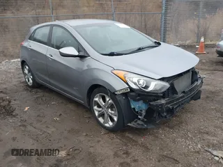 2013 Hyundai Elantra GT with VIN KMHD35LE0DU148382, listed as a IAAI auction lot 41898768 with 77,673 mi miles. Bid and sale history available at carsss.com. Image 1.