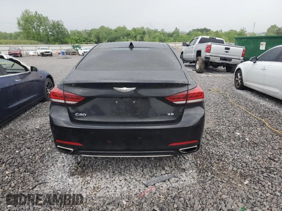 2018 Genesis G80 3.8L z VIN KMHGN4JEXJU281179, wystawiony jako Copart lot #53790595 z przebiegiem 119 767 mil mil oraz Szkody całkowita. Historia ofert i sprzedaży dostępna na DreamBid. Obrazek 6.