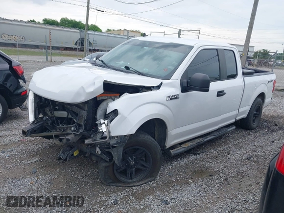2020 Ford F-150 XL with VIN 1FTEX1CB2LKD36388, listed as a IAAI auction lot 42157444 with 227,864 mi miles and . Bid and sale history available at DreamBid. Image 17.
