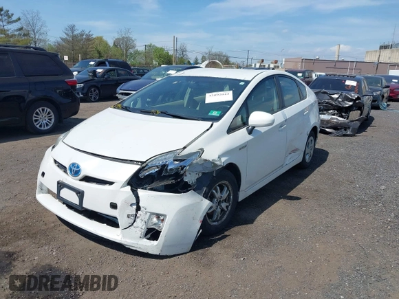 2010 Toyota Prius II with VIN JTDKN3DU8A0045522, listed as a IAAI auction lot 42092044 with 269,694 mi miles and . Bid and sale history available at DreamBid. Image 6.