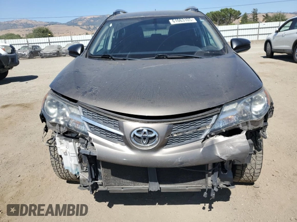2015 Toyota RAV4 LE with VIN 2T3BFREV2FW230417, listed as a Copart auction lot 61063105 with 138,480 mi miles and Salvage title. Bid and sale history available at DreamBid. Image 5.