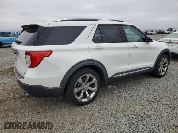 2020 Ford Explorer Platinum с VIN 1FM5K8HC8LGA40797, выставлен на аукционе Copart как лот 59525465 с пробегом 53 627 миль миль и Списание • Salvage title. История ставок и продаж доступна на DreamBid. Изображение 3.