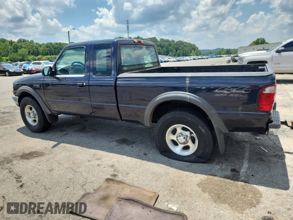 2000 Ford Ranger XLT z VIN 1FTZR15X2YPB55144, wystawiony jako Copart lot #62490945 z przebiegiem 205 615 mil mil oraz Czysty tytuł • Clean title. Historia ofert i sprzedaży dostępna na DreamBid. Obrazek 2.