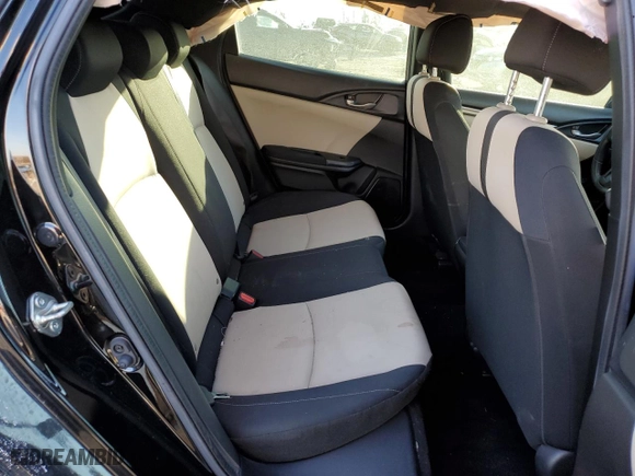 2017 Honda Civic Hatchback LX with VIN SHHFK7H27HU424760, listed as a Copart auction lot 42841185 with 111,880 mi miles and Salvage Title. Bid and sale history available at carsss.com. Image 10.
