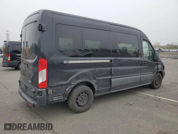 2015 Ford Transit XL z VIN 1FBZX2CM6FKA91094, wystawiony jako Copart lot #55665285 z przebiegiem 145 818 mil mil oraz Tytuł czysty. Historia ofert i sprzedaży dostępna na DreamBid. Obrazek 3.