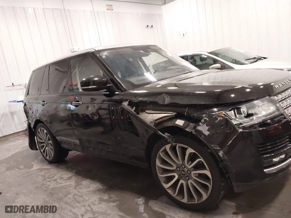 2016 Land Rover Range Rover Supercharged with VIN SALGS2EF4GA286899, listed as a IAAI auction lot 41747162 with 63,557 mi miles. Bid and sale history available at carsss.com. Image 6.