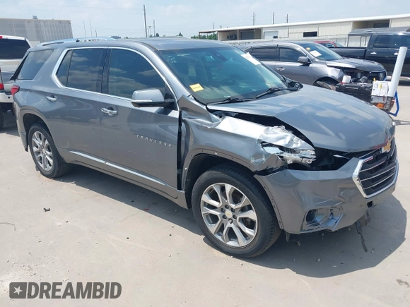 2020 Chevrolet Traverse Premier с VIN 1GNERKKW5LJ247691, выставлен на аукционе IAAI как лот 42257971 с пробегом 68 036 миль миль и . История ставок и продаж доступна на DreamBid. Изображение 1.