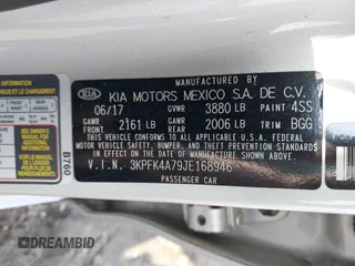 2018 Kia Forte LX z VIN 3KPFK4A79JE168946, wystawiony jako IAAI lot #37465651 z przebiegiem 95 309 mil mil oraz . Historia ofert i sprzedaży dostępna na DreamBid. Obrazek 9.