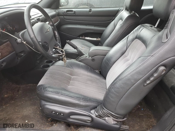 2004 Chrysler Sebring LXi with VIN 1C3EL55R14N177834, listed as a Copart auction lot 73147794 with 147,586 mi miles and Salvage Title. Bid and sale history available at carsss.com. Image 7.