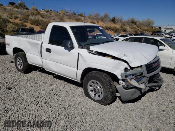 2006 GMC Sierra 1500 with VIN 3GTEK14Z76G261080, listed as a Copart auction lot 74313944 with 225,337 mi miles and Salvage Title. Bid and sale history available at DreamBid. Image 4.