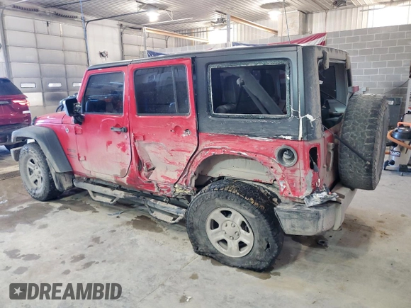 2016 Jeep Wrangler Unlimited Sport RHD with VIN 1C4BJWKG4GL277259, listed as a Copart auction lot 87713635 with 221,120 mi miles and Salvage title. Bid and sale history available at DreamBid. Image 2.