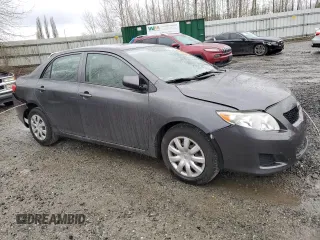 2010 Toyota Corolla with VIN JTDBU4EE4AJ072422, listed as a Copart auction lot 51004795 with 95,417 mi miles and Salvage Title. Bid and sale history available at carsss.com. Image 4.