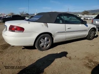 2001 Chrysler Sebring with VIN 1C3EL45U91N680313, listed as a Copart auction lot 46360665 with 147,546 mi miles and Salvage Title. Bid and sale history available at DreamBid. Image 3.